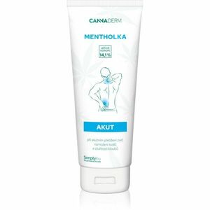 Cannaderm Mentholka AKUT chladivý masážní gel 125 ml obraz