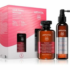 Apivita Tonic Women's Hair Tonic Routine Set sada proti vypadávání vlasů obraz