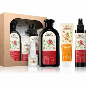 Green Pharmacy Argan Oil & Pomegranate Set dárková sada pro extrémně suché vlasy obraz