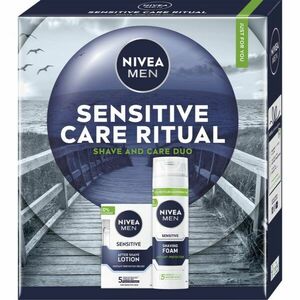 NIVEA MEN Sensitive Care Ritual dárková sada na holení obraz