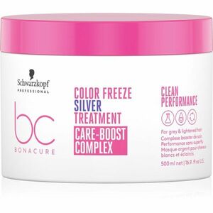 Schwarzkopf Professional BC Bonacure Color Freeze Silver pečující maska pro blond a melírované vlasy 500 ml obraz