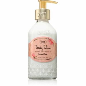 Sabon Bottle Green Rose tělové mléko 200 ml obraz