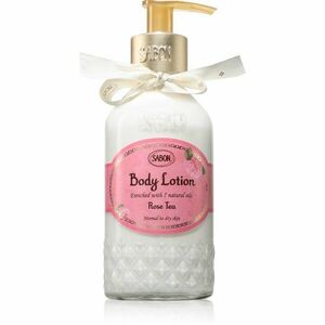 Sabon Bottle Rose Tea tělové mléko 200 ml obraz