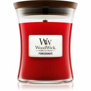 Woodwick Pomegranate vonná svíčka s dřevěným knotem 275 g obraz