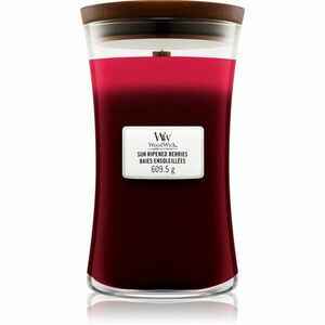 Woodwick Trilogy Sun Ripened Berries vonná svíčka s dřevěným knotem 609, 5 g obraz