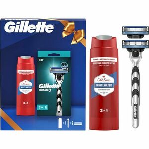 Gillette Whitewater + Mach3 Gift Set dárková sada pro muže obraz