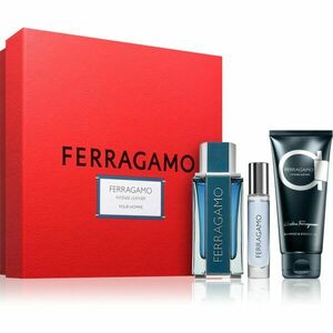 Ferragamo Intense Leather Set dárková sada pro muže obraz