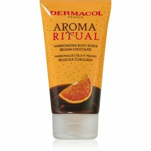 Dermacol Aroma Moment Belgian Chocolate tělový peeling 150 ml obraz