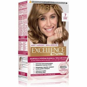 L’Oréal Paris Excellence Creme barva na vlasy odstín 7 Blond 1 ks obraz