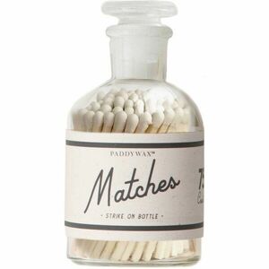 Paddywax Matches White Glass zápalky 75 ks obraz