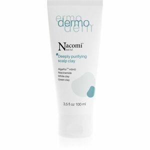 Nacomi Next Level Deeply purifying scalp clay hloubkově čisticí maska pro pokožku hlavy 100 ml obraz