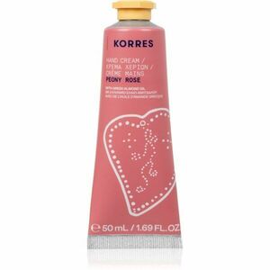 Korres Peony Rose hydratační krém na ruce s mandlovým olejem 50 ml obraz