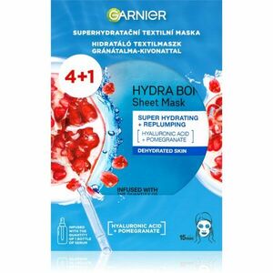 Garnier Hydra Bomb hydratační plátýnková maska s kyselinou hyaluronovou obraz