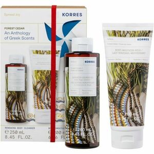 Korres Forest Cedar dárková sada unisex obraz
