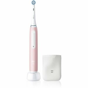 Oral B iO3 elektrický zubní kartáček s pouzdrem na nabíječku Blush Pink - Sensi Clean 1 ks obraz
