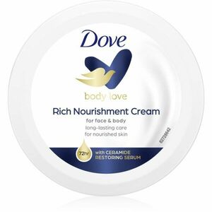 Dove Body Love Rich Nourishing Cream výživný krém s kokosem 75 ml obraz