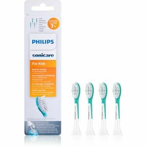 Philips Sonicare For Kids 7+ Standard HX6044/33 náhradní hlavice pro zubní kartáček 4 ks obraz