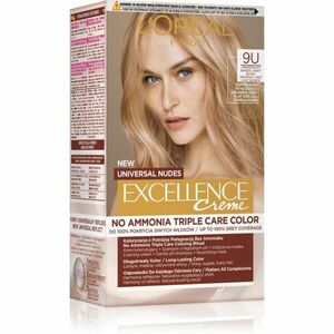 L’Oréal Paris Excellence Universal Nudes permanentní barva na vlasy odstín 9U 1 ks obraz