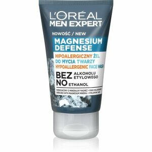 L’Oréal Paris Men Expert Magnesium Defence mycí gel na obličej pro muže 100 ml obraz