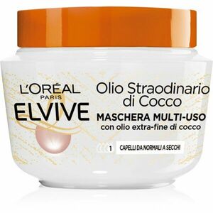 L’Oréal Paris Elseve Extraordinary Oil Coconut vyživující maska pro normální až suché vlasy s kokosovým olejem 300 ml obraz
