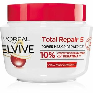 L’Oréal Paris Elseve Total Repair 5 regenerační maska na vlasy s keratinem 300 ml obraz