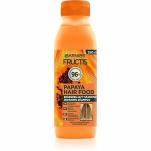 Garnier Fructis Papaya Hair Food regenerační šampon pro poškozené vlasy 350 ml obraz