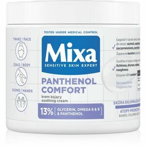 Mixa Panthenol Comfort regenerační tělový krém pro suchou až atopickou pokožku 400 ml obraz