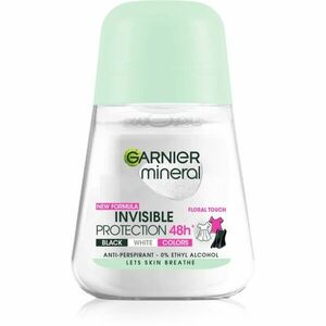Garnier Mineral Invisible antiperspirant roll-on pro ženy 50 ml obraz