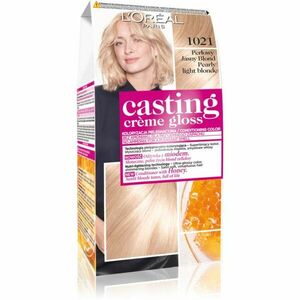 L’Oréal Paris Casting Creme Gloss barva na vlasy odstín 1021 Pearly Light Blond 1 ks obraz