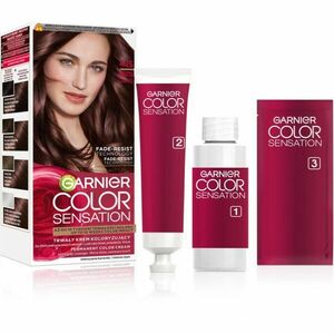 Garnier Color Sensation barva na vlasy odstín 4.15 Mroźny Kasztan 1 ks obraz