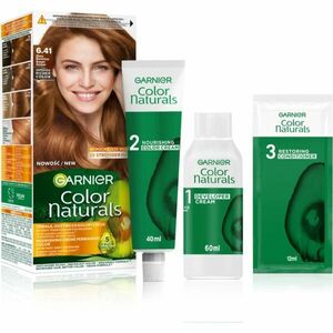 Garnier Color Naturals Creme barva na vlasy odstín 6.41 Sweet Amber 1 ks obraz