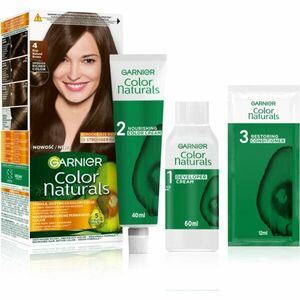 Garnier Color Naturals Creme barva na vlasy odstín 4 Natural Brown 1 ks obraz