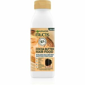 Garnier Fructis Cocoa Butter Hair Food uhlazující balzám pro nepoddajné a krepatějící se vlasy 350 ml obraz
