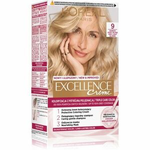 L’Oréal Paris Excellence Creme barva na vlasy odstín 9 Bardzo jasny blond 1 ks obraz