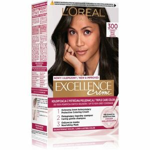 L’Oréal Paris Excellence Creme barva na vlasy odstín 3 Ciemny brąz 1 ks obraz