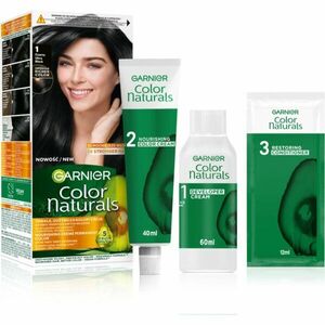 Garnier Color Naturals Creme barva na vlasy odstín Ultra Black 1 ks obraz