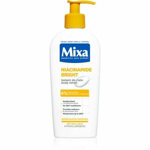 Mixa Niacinamide Bright Balsam Do Ciała rozjasňující a hydratační mléko s niacinamidem 250 ml obraz