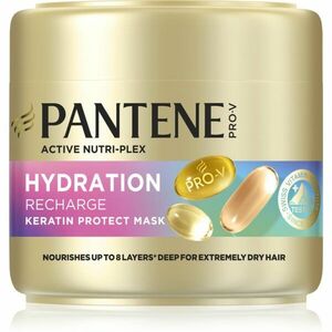 Pantene Pro-V Active Nutri Plex Hydration Recharge regenerační a hydratační maska na vlasy s keratinem 300 ml obraz