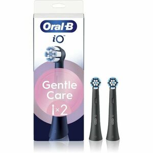 Oral B iO Gentle Care náhradní hlavice pro citlivé dásně Black 2 ks obraz