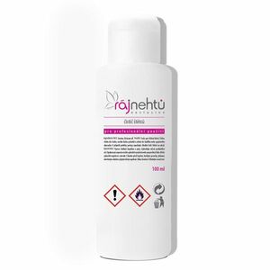Ráj nehtů Čistič štětců 100 ml obraz