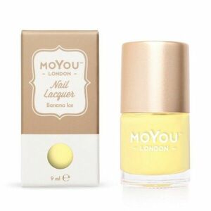 MoYou Razítkovací lak na nehty - Banana Ice 9 ml obraz