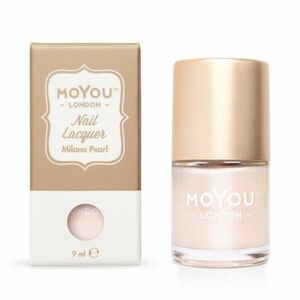 MoYou Razítkovací lak na nehty - Milano Pearl 9 ml obraz