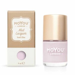 MoYou Razítkovací lak na nehty - Iced Lilac 9 ml obraz