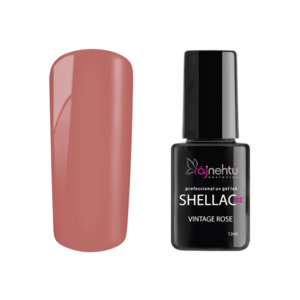 Ráj nehtů UV gel lak Shellac Me 12ml - Vintage Rose obraz