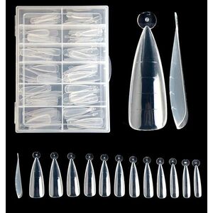 Šablony DUAL FORMS na akryl-gel 120ks Stiletto obraz