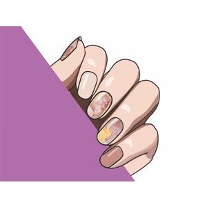 MANITIME gelové nálepky - Golden Blush obraz
