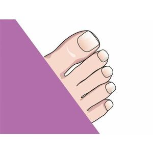 MANITIME gelové nálepky - Ombre Toe obraz
