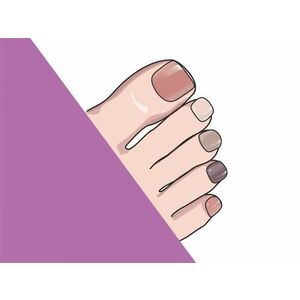MANITIME gelové nálepky - Mocha Toe obraz