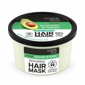 Organic Shop Regenerační maska na vlasy Avocado & Honey (Repairing Hair Mask) 250 ml obraz