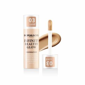 Dermacol Lehký rozjasňující make-up (Infinity Healthy Glow Foundation) 20 g 03 SAND obraz